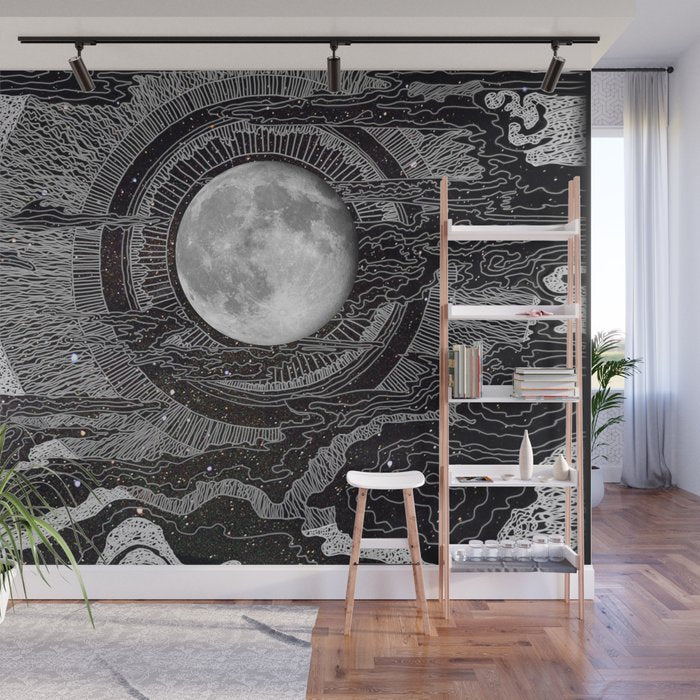 Moon Glow Wall Mural Gallery Image 1