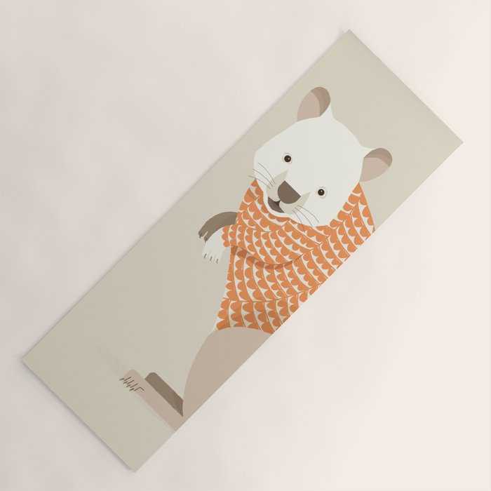 Whimsical Quokka Yoga Mat Gallery Image 1