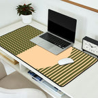 Geometric Spring Abstract - Pantone Warm color Desk Mat Gallery Image 2