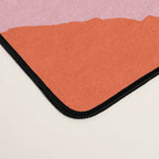 Zebra Orange and Pink 241 Desk Mat Gallery Image 4