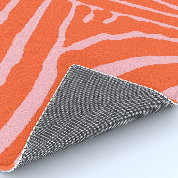 Zebra Orange and Pink 241 Rug Gallery Image 4