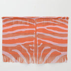 Zebra Orange and Pink 241 Wall Hanging Gallery Image 1