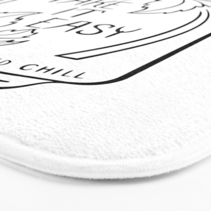 TAKE IT EASY BEER Bath Mat Gallery Image 3