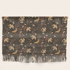 Secret Garden Spring Birds - Forest Green Wall Hanging Gallery Image 1