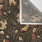Secret Garden Spring Birds - Forest Green Wall Tapestry Gallery Image 3