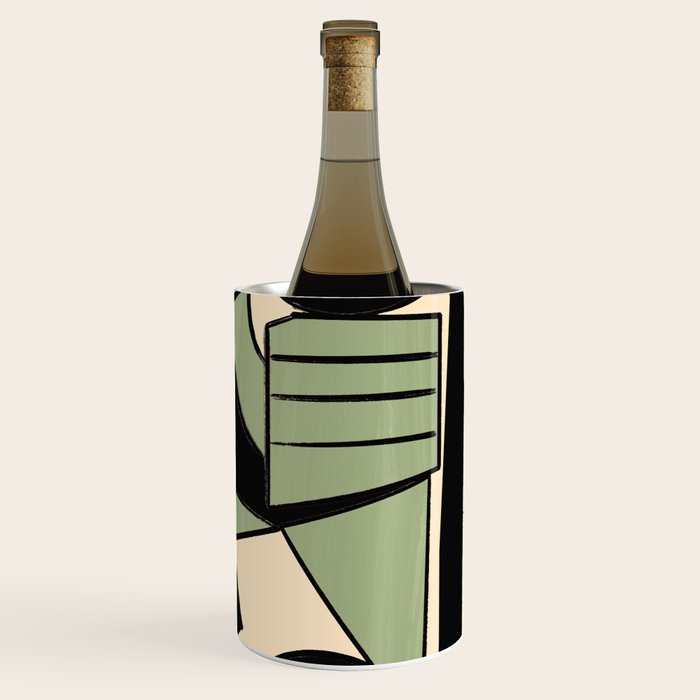 Abstract Line Shapes 11 Wine Chiller Gallery Image 3