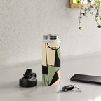 Abstract Line Shapes 11 Water Bottle Gallery Image 4