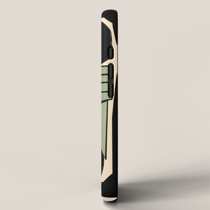 Abstract Line Shapes 11 iPhone Case Gallery Image 2