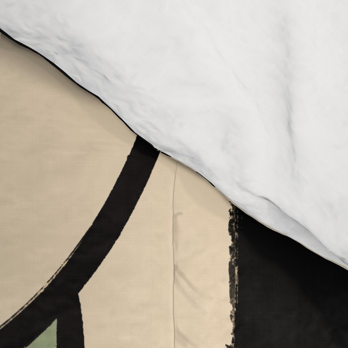 Abstract Line Shapes 11 Comforter Gallery Image 4