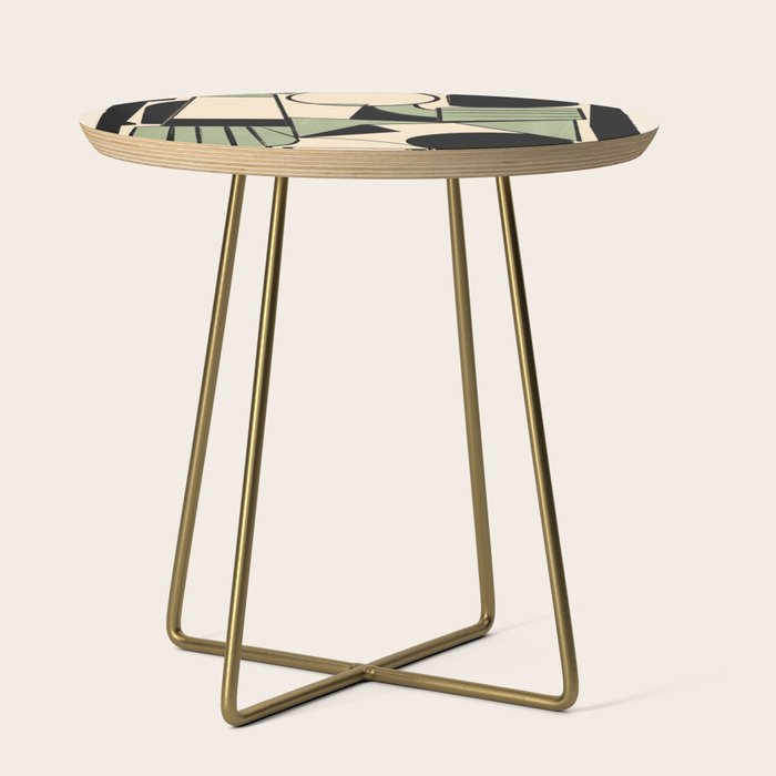 Abstract Line Shapes 11 Side Table Gallery Image 1