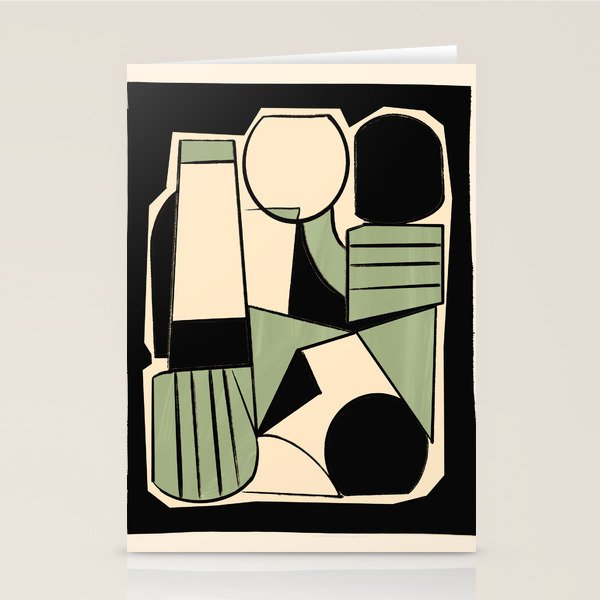 Abstract Line Shapes 11 Stationery Card Gallery Image 2