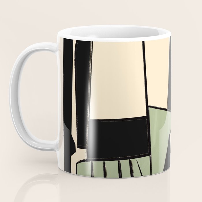 Abstract Line Shapes 11 Coffee Mug Gallery Image 3