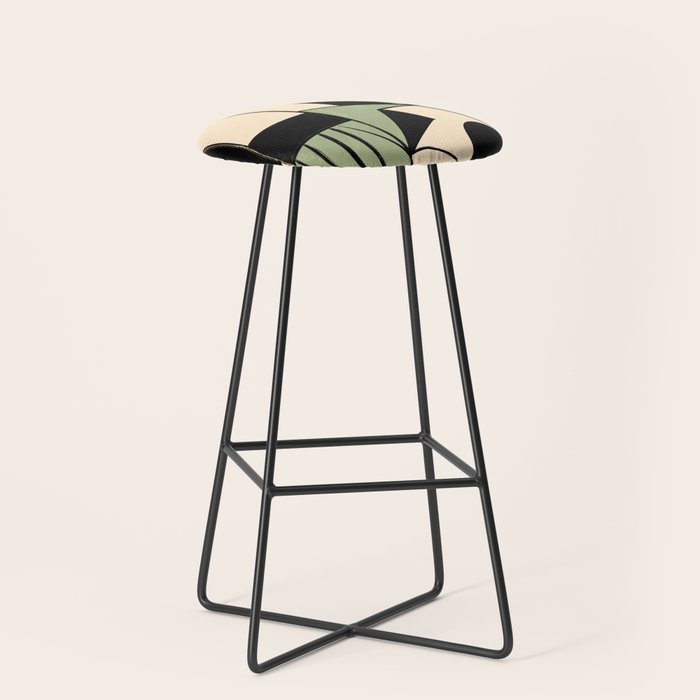 Abstract Line Shapes 11 Stool Gallery Image 1