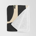 Abstract Line Shapes 11 Throw Blanket Gallery Image 3