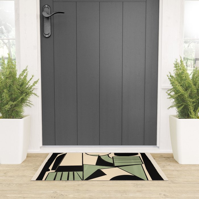 Abstract Line Shapes 11 Welcome Mat Gallery Image 3