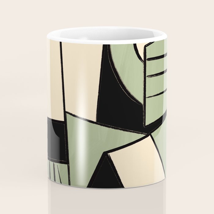 Abstract Line Shapes 11 Coffee Mug Gallery Image 4