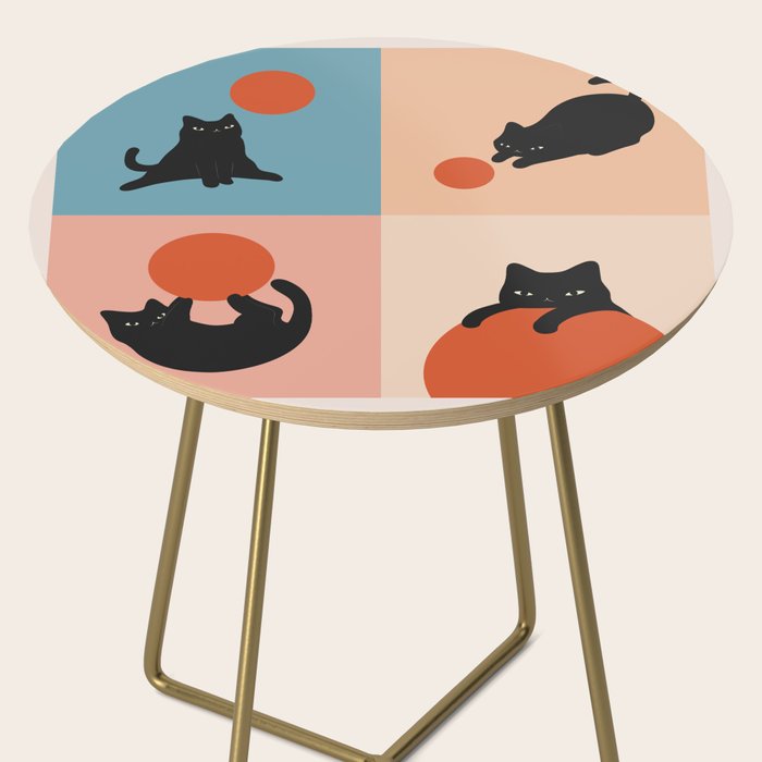 Cat and Sun 2x2 Side Table Gallery Image 2