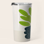 Black Pearl Vase & Spring Bud Leaves: Vases & Stuff 02 Travel Mug Gallery Image 3