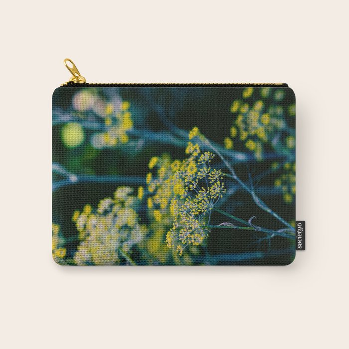 Dill Flower Carry All Pouch Gallery Image 1