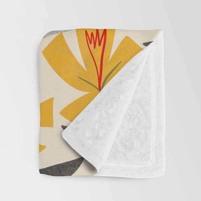 Wild Yellow Lilies Throw Blanket Gallery Image 3