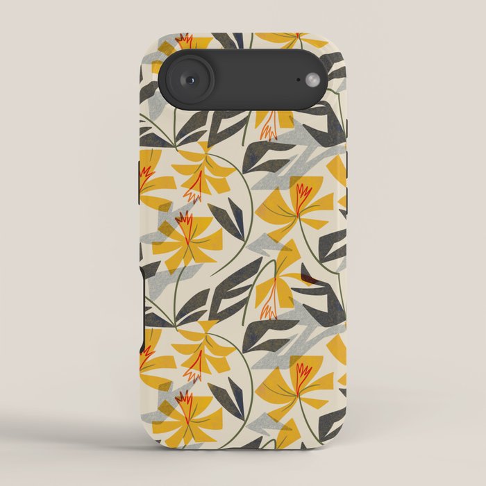 Wild Yellow Lilies iPhone Case Gallery Image 2