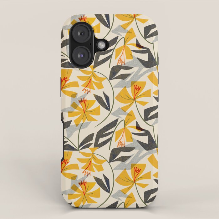 Wild Yellow Lilies iPhone Case Gallery Image 1