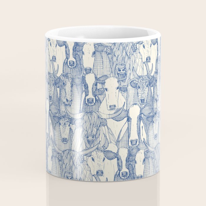 just cattle classic blue pearl Coffee Mug Gallery Image 4