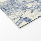 just cattle classic blue pearl Welcome Mat Gallery Image 2