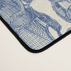 just cattle classic blue pearl Desk Mat Gallery Image 4