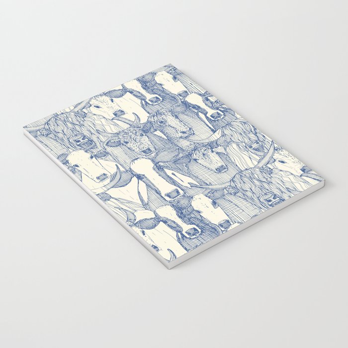 just cattle classic blue pearl Notebook Gallery Image 3