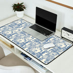 just cattle classic blue pearl Desk Mat Gallery Image 2