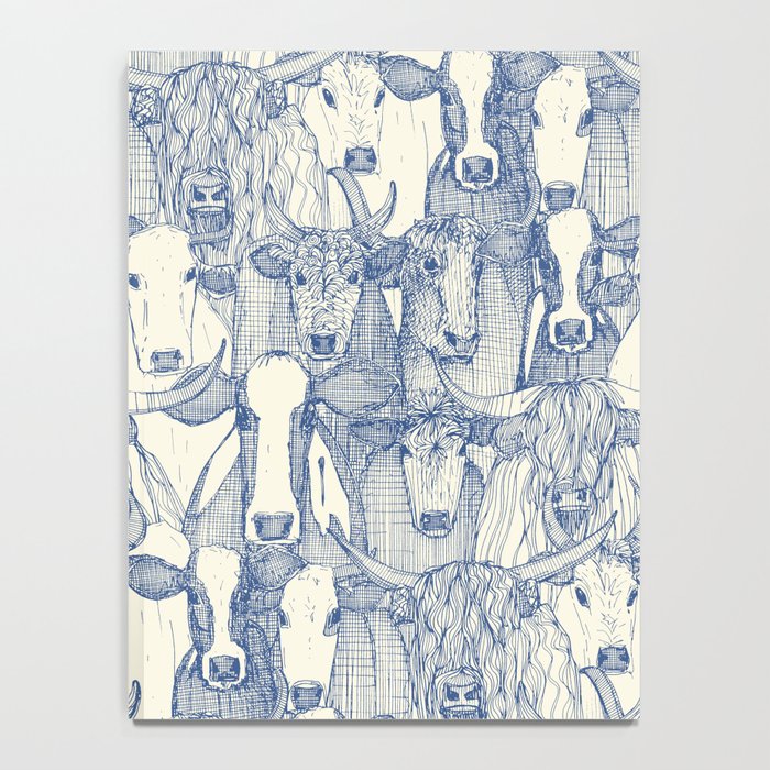 just cattle classic blue pearl Notebook Gallery Image 4