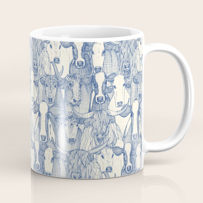 just cattle classic blue pearl Coffee Mug Gallery Image 1