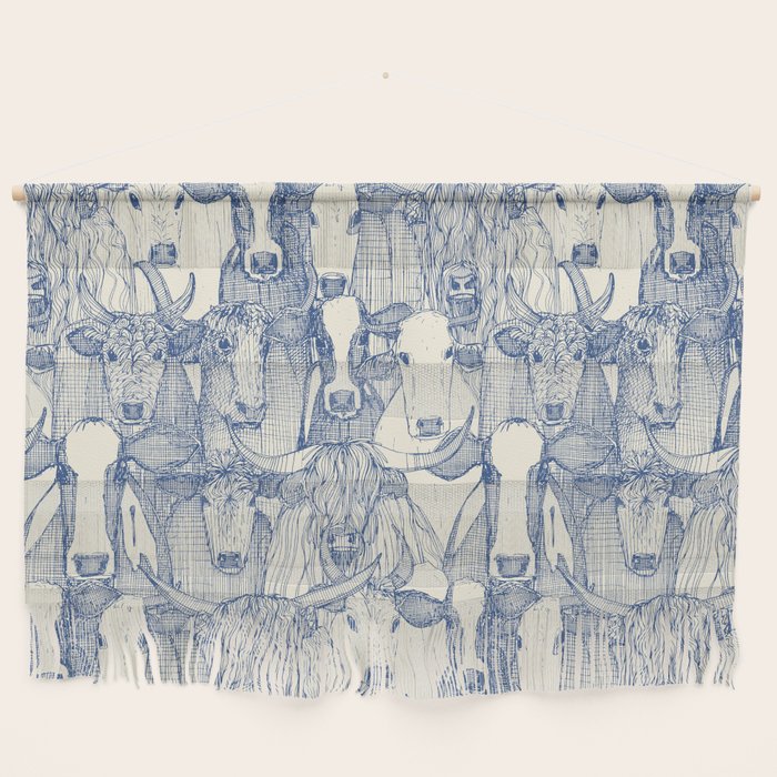 just cattle classic blue pearl Wall Hanging Gallery Image 1