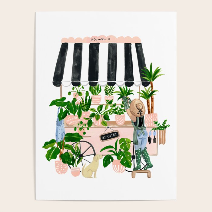 Plant Cart Poster Gallery Image 4