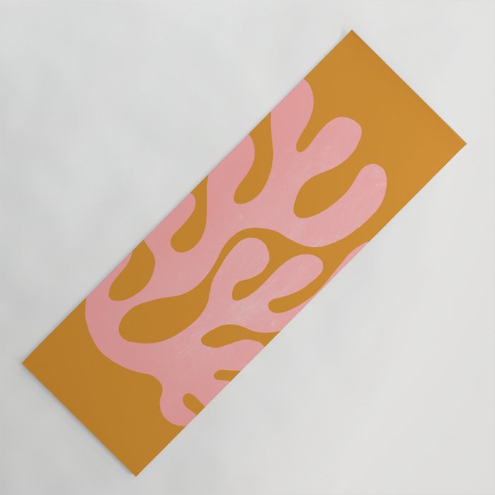 Lilac & Sundown: Matisse Paper Cutouts 03 Yoga Mat Gallery Image 1