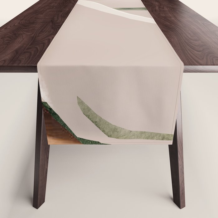 natural beauty-collage 6 Table Runner Gallery Image 1