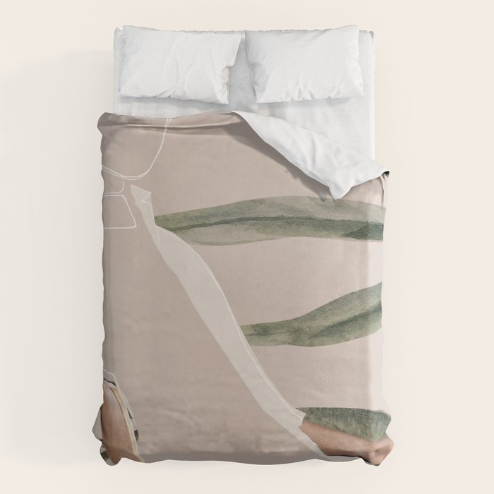 natural beauty-collage 6 Duvet Cover Gallery Image 6