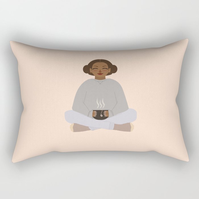 Day off Rectangular Pillow Gallery Image 2