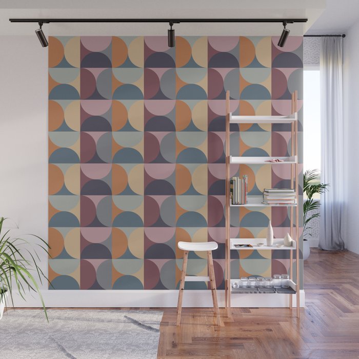 Colorful Geometric Pattern XLII Wall Mural Gallery Image 1