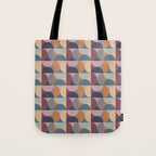 Colorful Geometric Pattern XLII Tote Bag Gallery Image 1