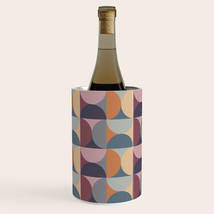 Colorful Geometric Pattern XLII Wine Chiller Gallery Image 1
