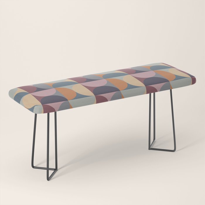 Colorful Geometric Pattern XLII Bench Gallery Image 1