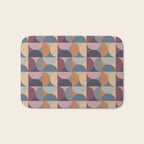 Colorful Geometric Pattern XLII Bath Mat Gallery Image 1