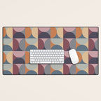 Colorful Geometric Pattern XLII Desk Mat Gallery Image 1