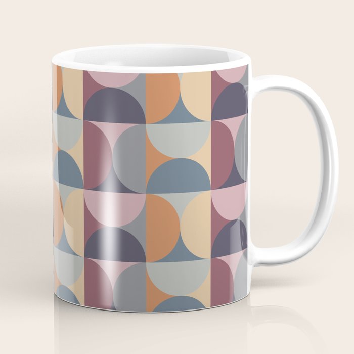 Colorful Geometric Pattern XLII Coffee Mug Gallery Image 1