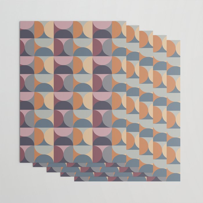 Colorful Geometric Pattern XLII Wrapping Paper Gallery Image 3