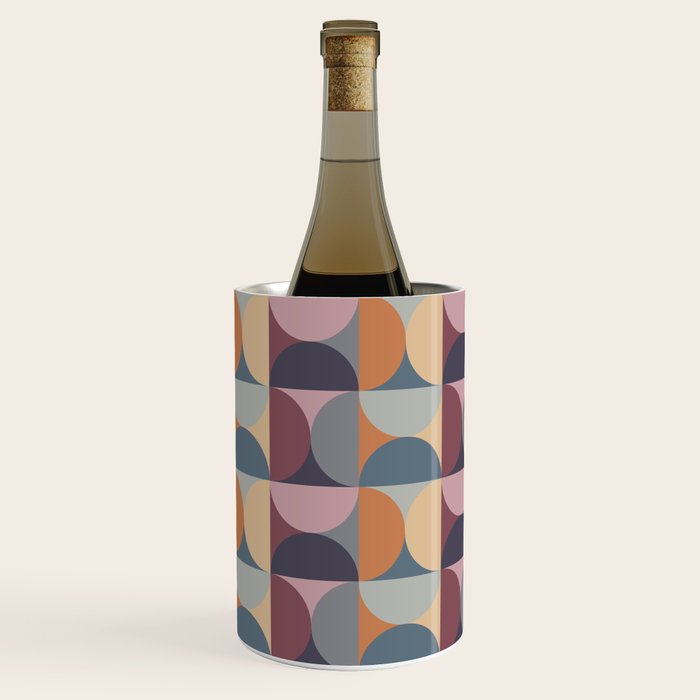 Colorful Geometric Pattern XLII Wine Chiller Gallery Image 2
