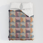 Colorful Geometric Pattern XLII Duvet Cover Gallery Image 6