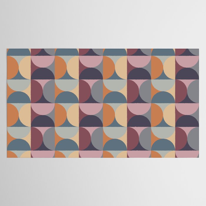 Colorful Geometric Pattern XLII Tablecloth Gallery Image 2